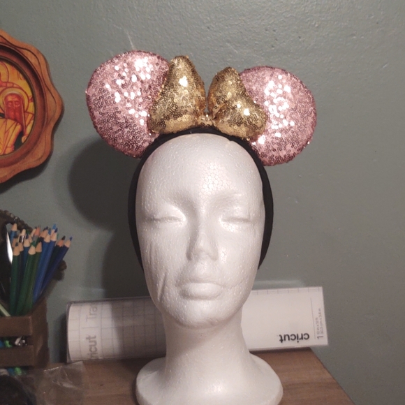 Unbranded Accessories - Disney Pink and Gold Ears